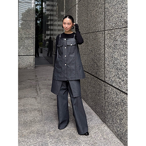 秋のセットアップ・ワンピーススタイル