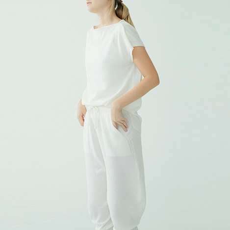 真夏にさらりと着たいコットンニット