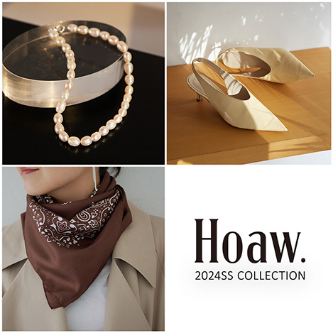2023SS ウィムガゼット Hoaw. ハウ レザーブレスレット Whim Gazette