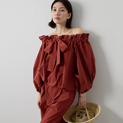 【PRE ORDER】この春着たい、華やぎアイテム