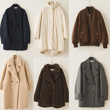 「ウィムガゼット」の冬アウターをPICK UP！