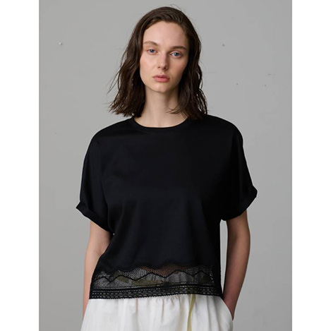 「エブール」のレースカットソーをELLE SHOP先行発売！