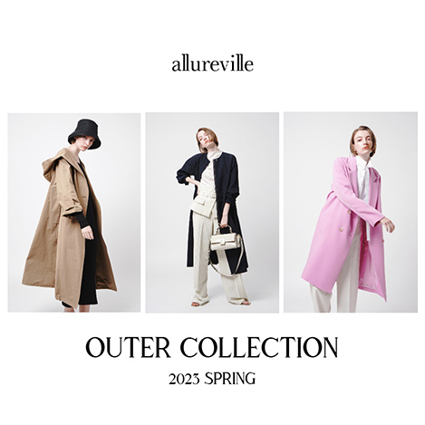 allureville/アルアバイル｜【allureville】OUTER COLLECTION 2023