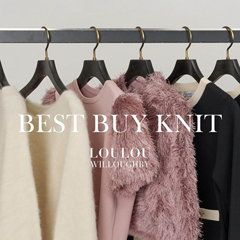 allureville/アルアバイル｜BEST BUY KNIT【LOULOU WILLOUGHBY】｜エル