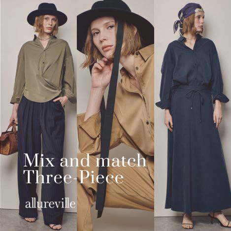 PREORDER | 秋を楽しむ、上品さと抜け感を纏うセットアップ
