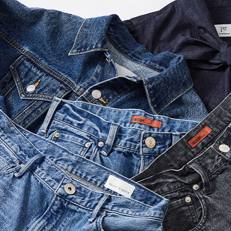 デイリーに取り入れたい、大人のデニムコレクション