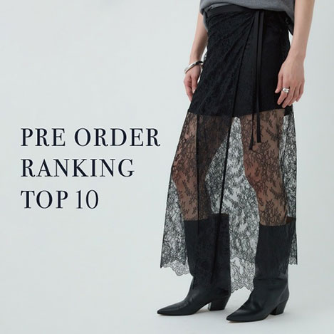 【PRE ORDER】予約人気ランキングTOP5