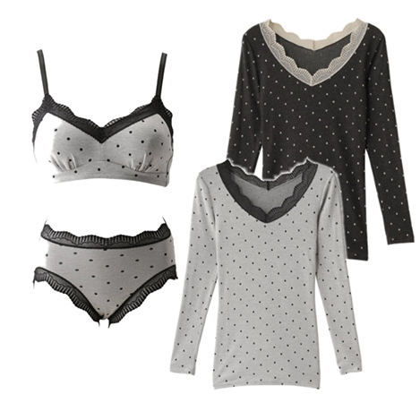 防寒対策に!ドットが映える新作サーモギアインナー入荷