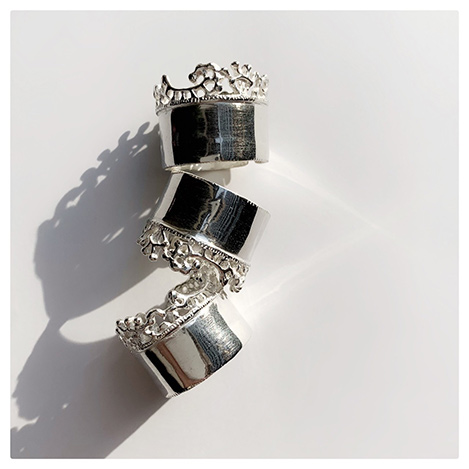 「カオル」の涼しげアクセサリー