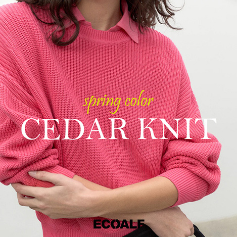 ECOALF/エコアルフ｜CEDAR KNIT SWEATER｜エル・ショップ