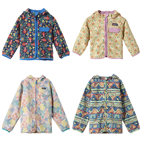 「パタゴニア」色と柄がキュートな【Baby＆Kids】のバギーズジャケット
