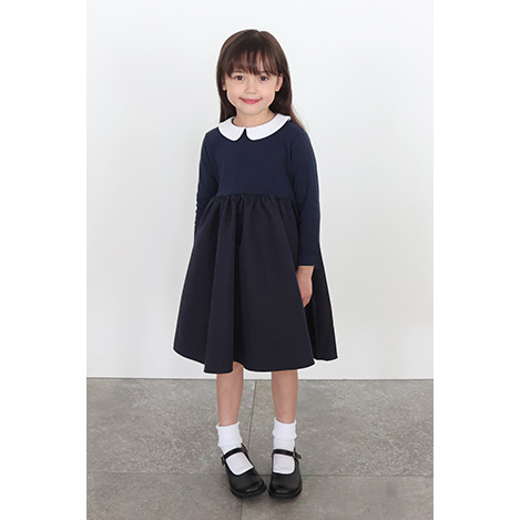 日本最級-AMICA Kids エンブロイダリーTドレス 7M-3Y BVApS-m5771183