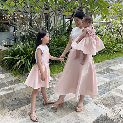 「アミカキッズ」デザイナーの着こなしチェック！