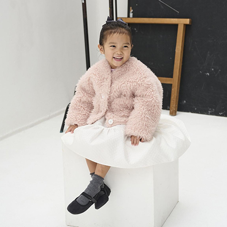 「アミカキッズ」のプードルファーシリーズ