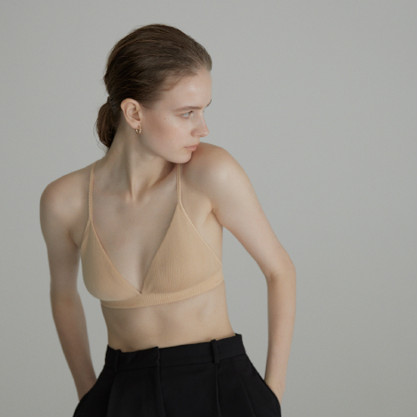 夏のマストインナー「アロマティック」のコットンアコーディオンシリーズ