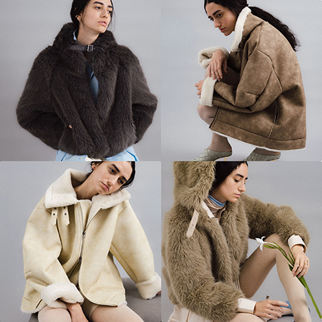 旬を纏う、ファー＆ボアで魅せる、「スタニングルアー」の大人の上質スタイル