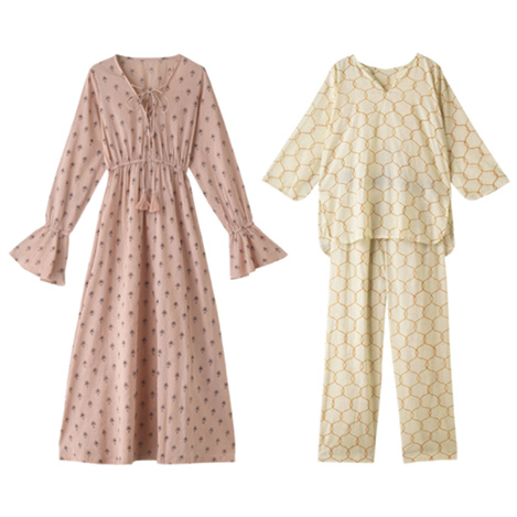 ブロックプリントを使ったホームウェア「sumiere（スミエレ）」