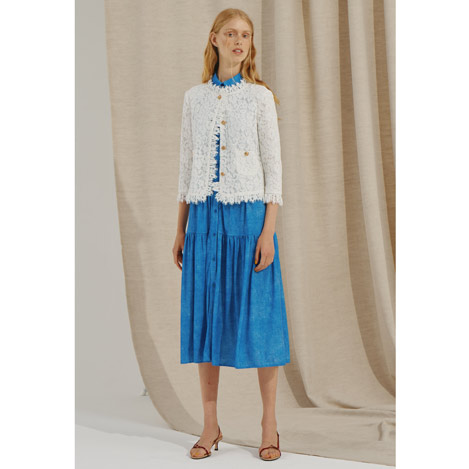 夏の羽織を進化させる、ありそうで無かったレースの白JK