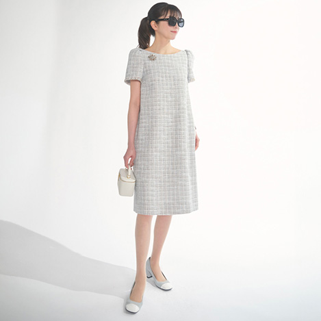 爽やかな初夏を美しく、心地よく。ホワイト＆ブルーで彩る「洗える」エレガンス