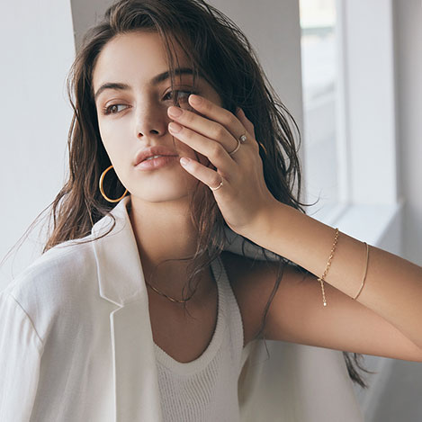 「プラス ヴァンドーム」のスキンジュエリーを、毎日のパートナーに