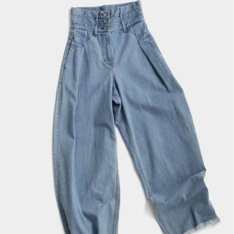 【Re STOCK】STUMBLY人気のデニムワイドパンツ