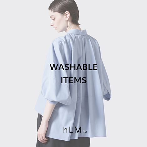 WASHABLE　ITEMS