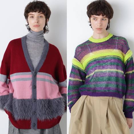 デザインで魅せる主役級ニット