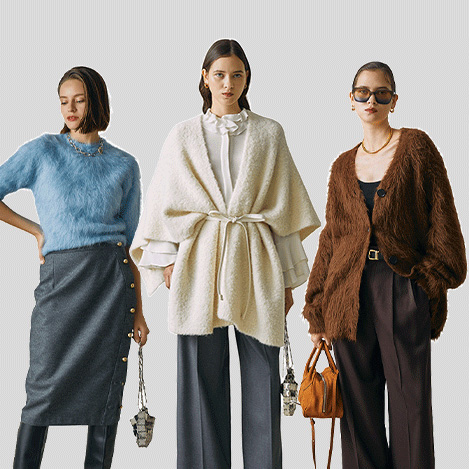 ワードローブに、j.(ジェイドット)の心地よい上質を。