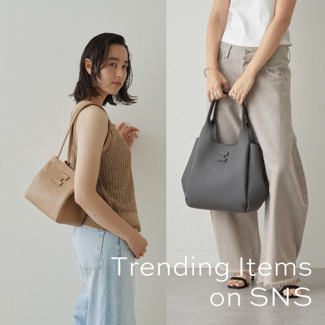 SNSでも話題の人気トート【2選】