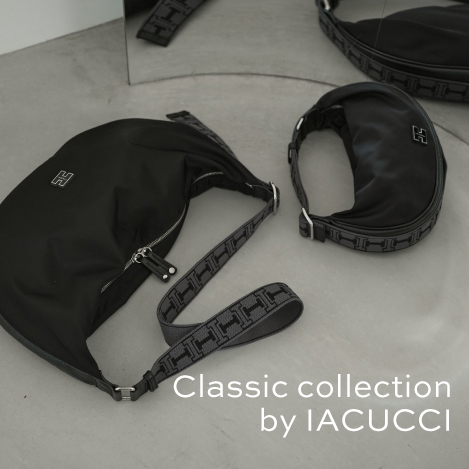 どこへでも連れて行きたくなる、イアクッチの定番バッグ