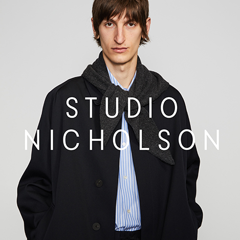 STUDIO NICHOLSON/スタジオ ニコルソン｜【MEN】洗練されたミニマリズムが魅力「STUDIO NICHOLSON（スタジオ ニコルソン）」がNEW  OPEN！｜エル・ショップ