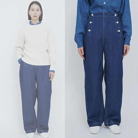 デイリーに着やすく、コーディネート映えする「マリンパンツ」