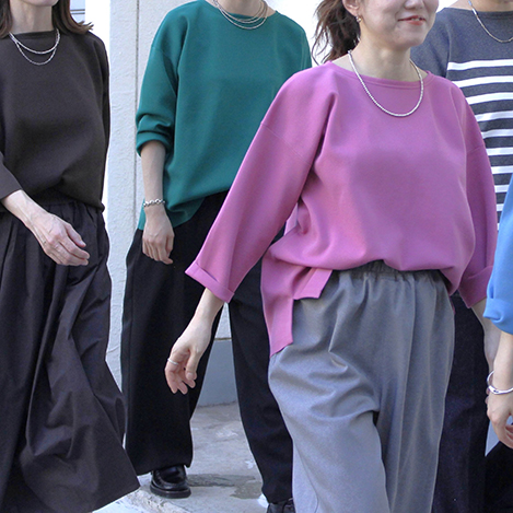 ＜期間限定＞SUPRING FAIR ―ハイテクボートネックニット―