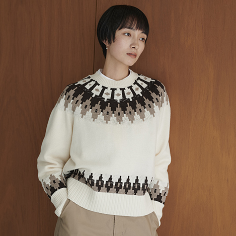 【PICK UP】季節感たっぷりのニット