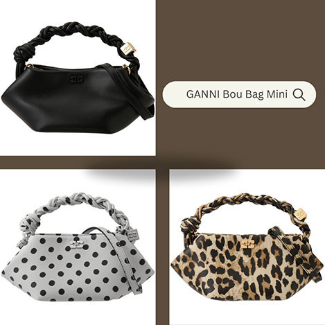 小さくても頼れる！　「ガニー」の「Bou Bag Mini」で旬のスタイルを