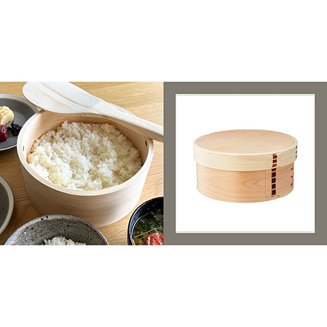 ごはん派必見! おいしさも格上げしてくれる「にちにち道具」曲げ輪のおひつ