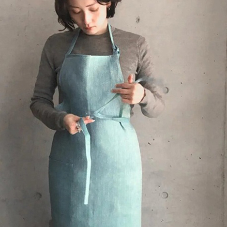 キッチンがパッと華やぐ！リネンアンドデコールの新カラーエプロン