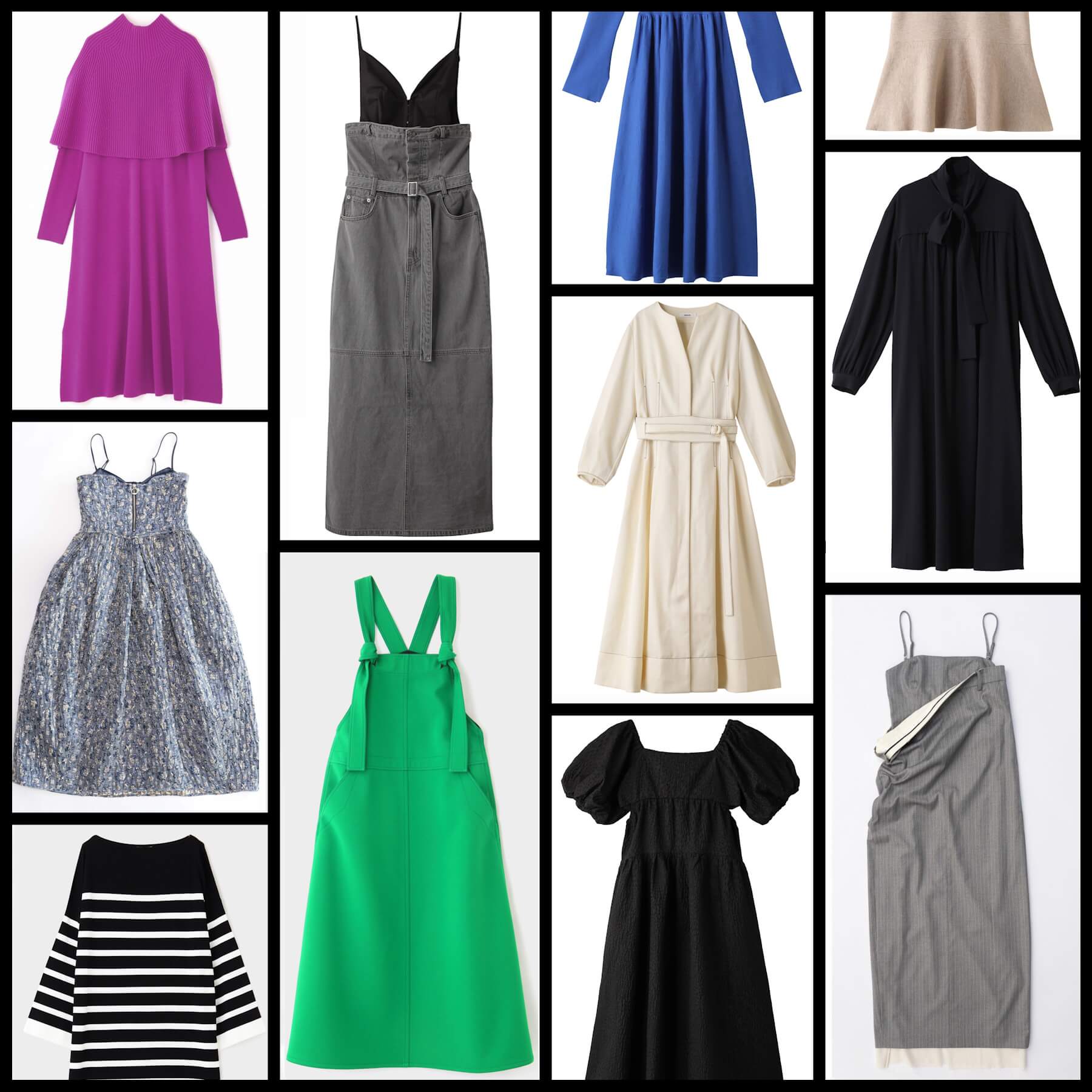 寒さを華やかに彩る！　年末年始に着たいおしゃれワンピース特集