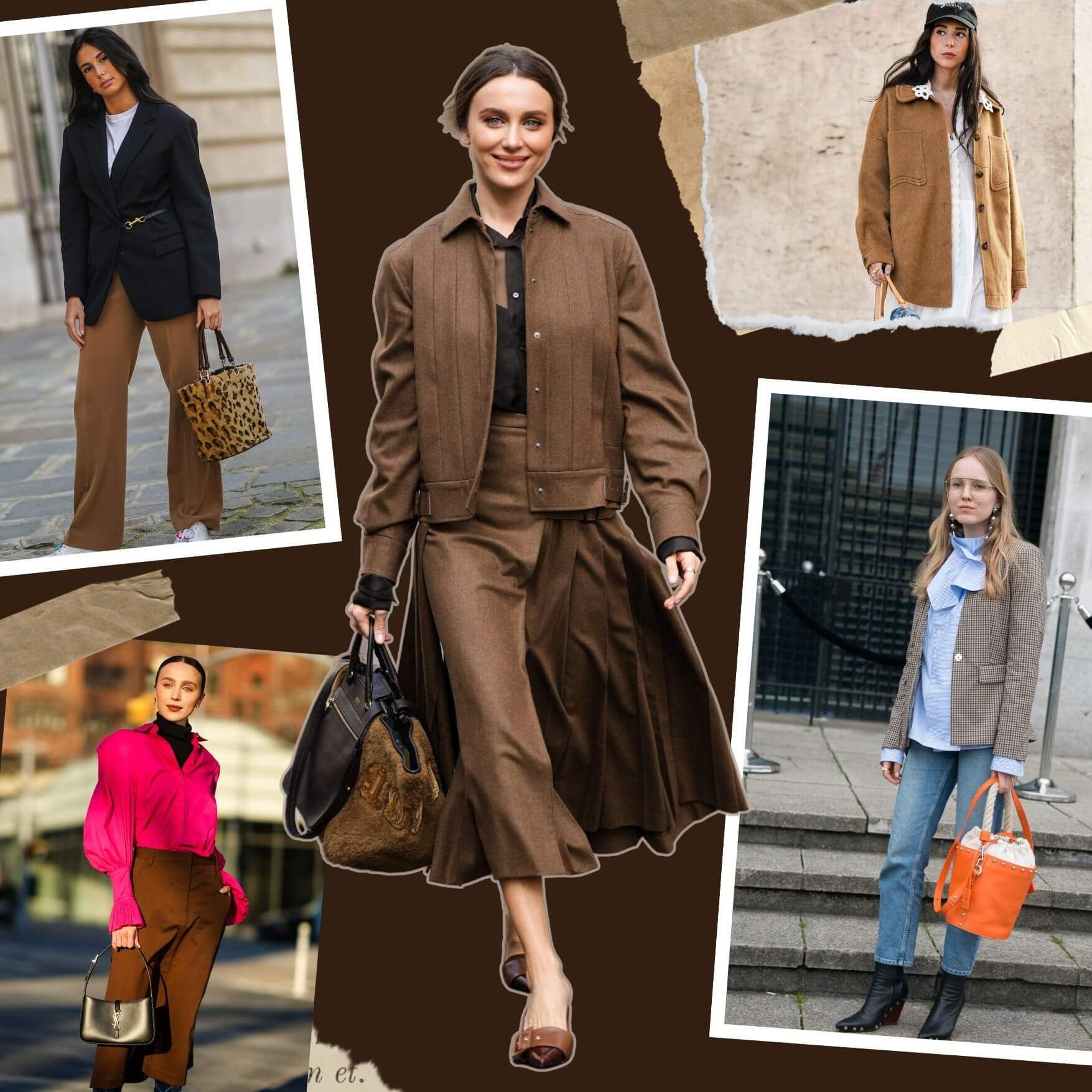 【2024年秋冬】王道カラー＆トレンドカラーと合わせるブラウンコーデ