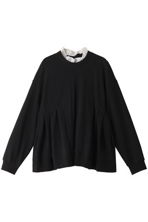 ミュベール muveil黒 ポンチョコート ウール 《休日全品8%OFF☆週末