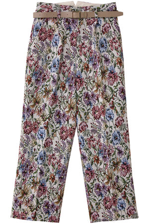 MUVEIL(ミュベール)｜ゴブランパンツ/エクリュ の通販｜ELLESHOP