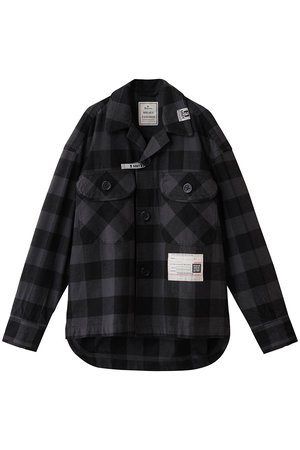 メゾンミハラヤスヒロ パートリーダメージシャツ メゾンミハラヤスヒロ パートリーダメージシャツ 46