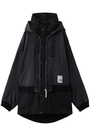 ミハラヤスヒロ　ma-1ドッキングコート Maison MIHARA YASUHIRO - MAISON MIHARA YASUHIRO MA-1 コートの通販