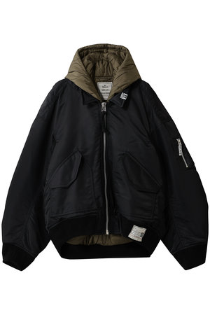 ミハラ ヤスヒロ　ジップアップボンバージャケット　サイズ46 Maison MIHARA YASUHIRO(メゾン ミハラヤスヒロ)｜【MEN】【Maison