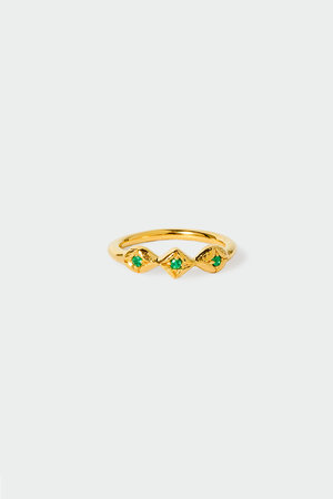 AYAMI jewelry(アヤミ ジュエリー)｜Sparkling Emerald リング ...