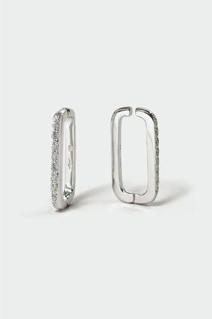 AYAMI jewelry(アヤミ ジュエリー)｜Rectangle イヤリング/シルバー の