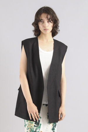 サージュデクレ　ヘリンボーンベスト　別注 item153009601202-1-2.jpg