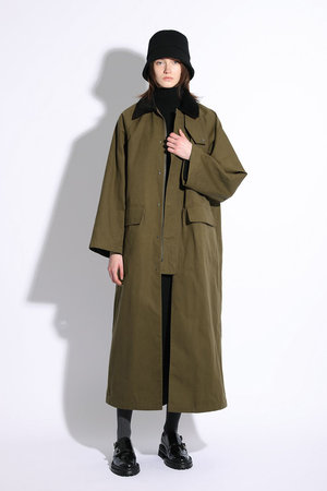 SACRA(サクラ)｜ハイデンシティーコーティングクロスロングコート