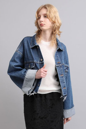 SACRA(サクラ)｜オーセンティックデニムジャケット/ネイビー の通販