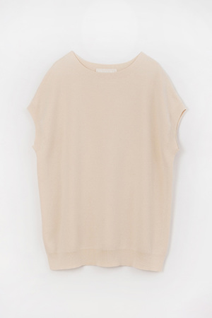 PRISTINE(プリスティン)｜カステラニットベスト/ナチュラル の通販